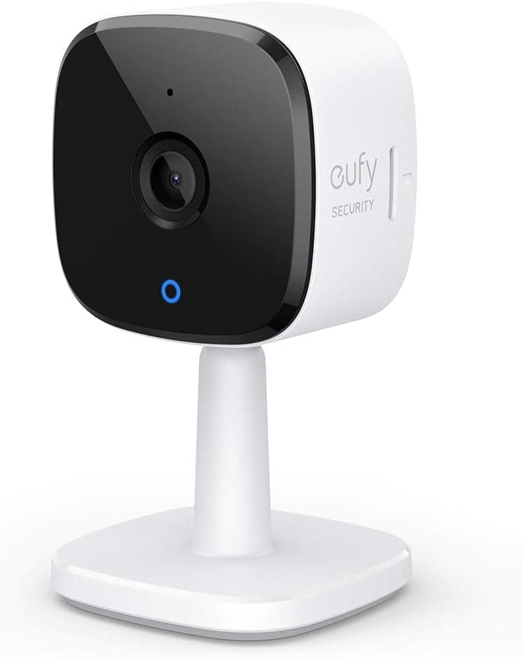 eufy Security Indoor CAM C120 de vigilância plug-in para interiores, com função WLAN, reconhecimento de pessoas, assistente de voz, sensor de movimento, visão noturna, HomeBase não é necessário