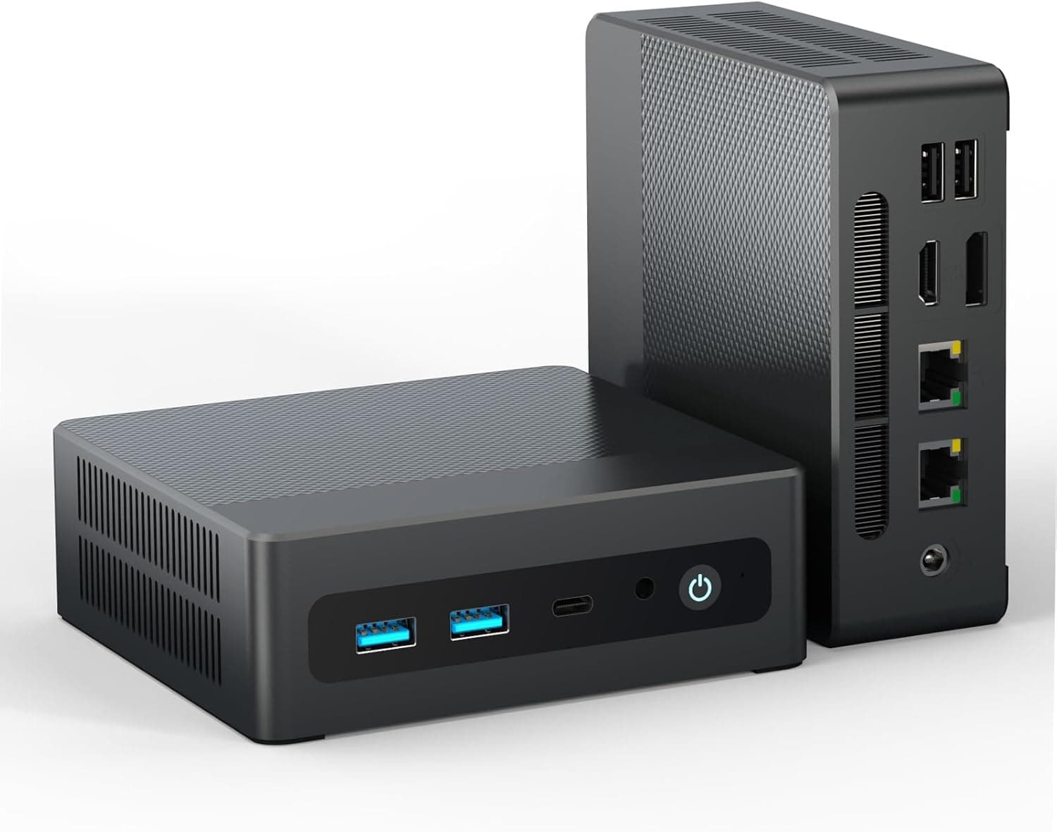 Mini PC con Alder Lake-N100 Processor((hasta 3,40GHz), 16GB LPDDR5 512GB M.2 SSD Mini Ordenador de Sobremesa, Win11 Mini Computadora con Dual HDMI/WiFi 6/BT5.2/RJ45/Type-C, for Escuela Educación