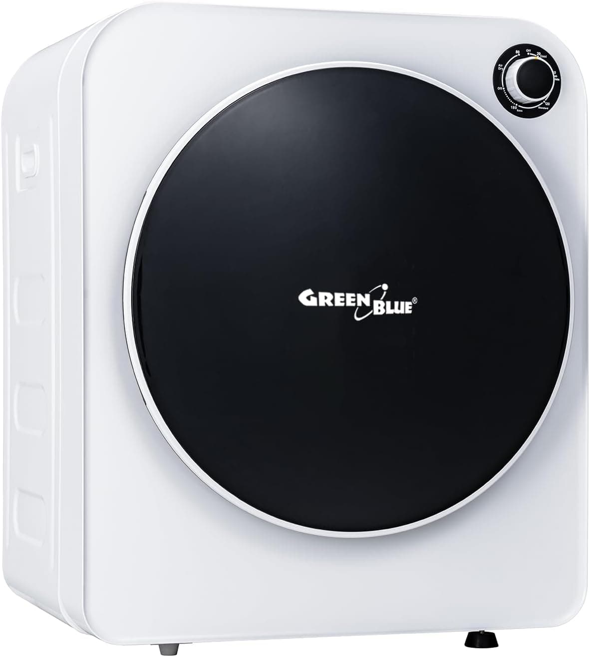 Green Blue GB410 Secador elétrico de carregamento frontal capacidade 3 kg 830 W classe C, 5 programas, dimensões compactas 49,5 x 46 x 59,5 cm para espaços reduzidos