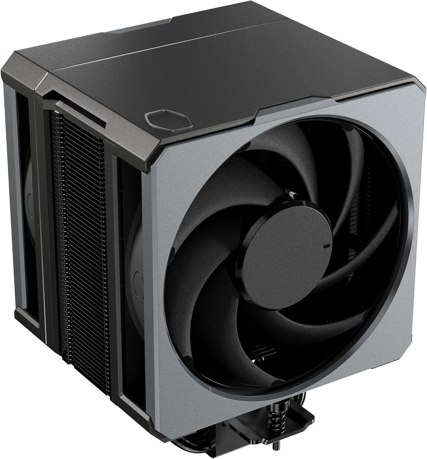 Cooler Master Hyper 612 Apex dissipador de CPU, 6 tubos supercondutores (TDP 260 W), 2 ventoinhas Mobius 120P de 120 mm, dissipador de calor compacto, RAM zero interferência - suporta sockets AMD