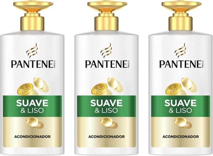 Pantene Pro-V Condicionador macio e liso 800 ml x 3