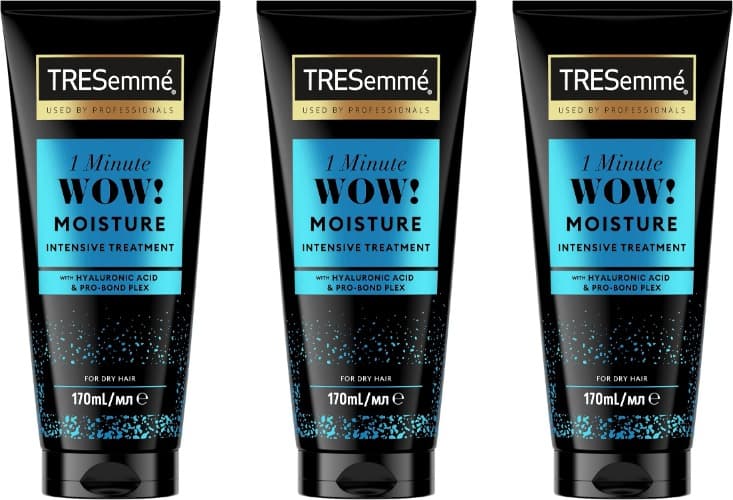 Tresemmé 1minWow! hidratação intensa, 170 ml x 3