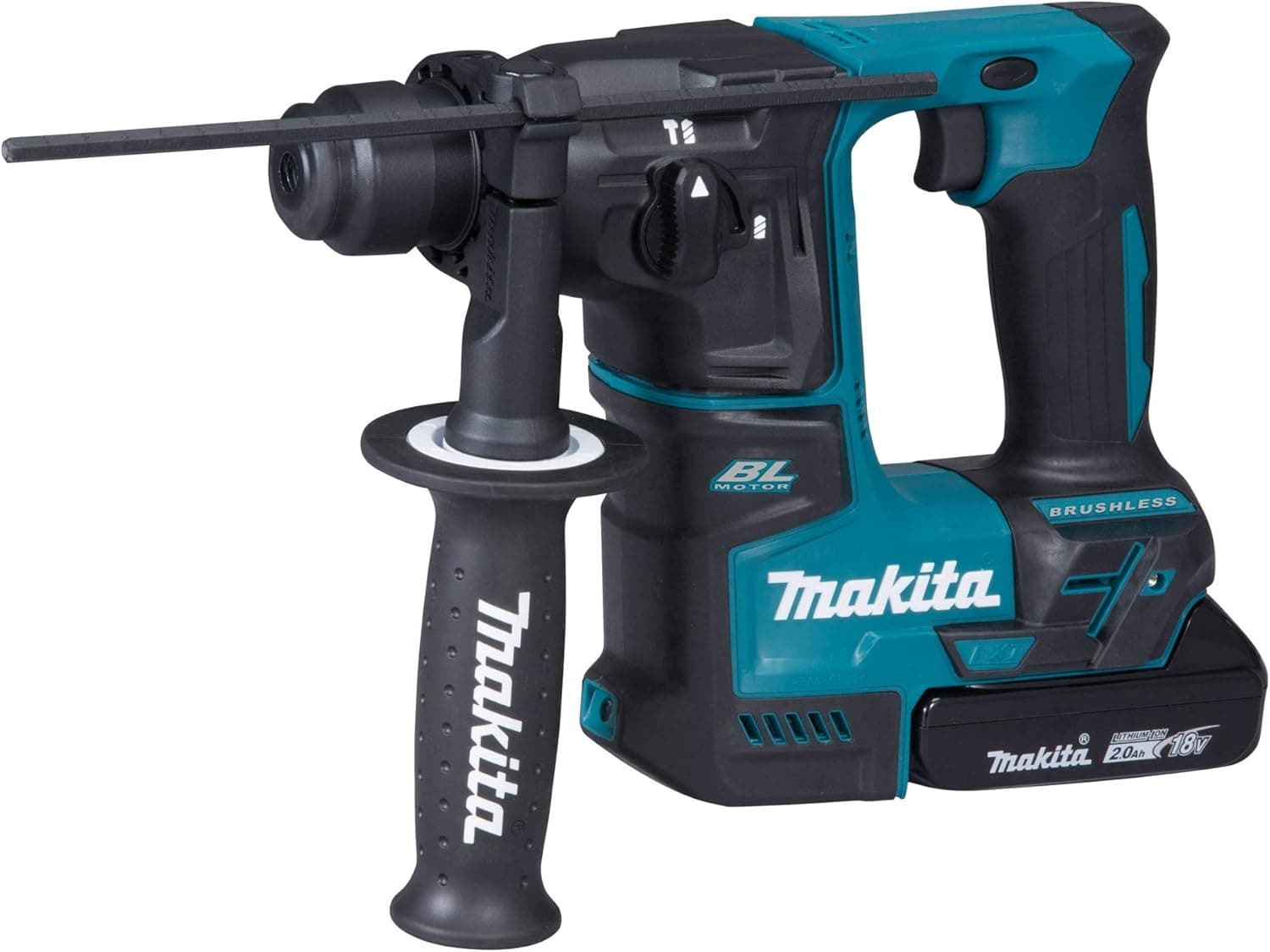 Makita DHR171RAJ | Berbequim percussão 18 V com 2 baterias 2,0 Ah e carregador