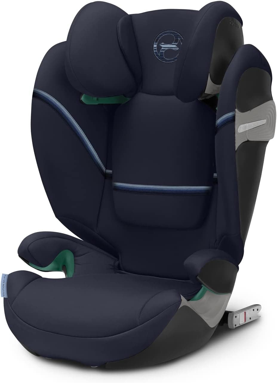 Cybex Gold Cadeira de carro Solution S2 i-Fix, para carros com e sem ISOFIX, 100 - 150 cm, 3 a 12 anos aprox. (15 - 50 kg), azul (azul oceano)