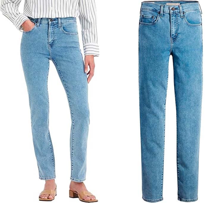 Levi's Calças de ganga de cintura alta 724