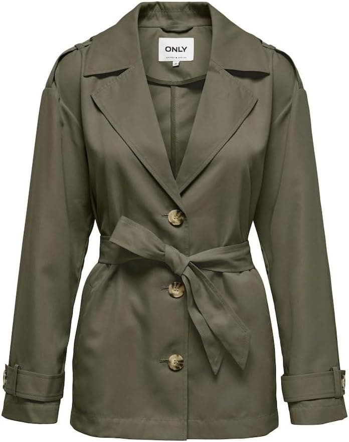 ONLY Onlline Short Trenchcoat Otw Noos Gabardina para mulher
