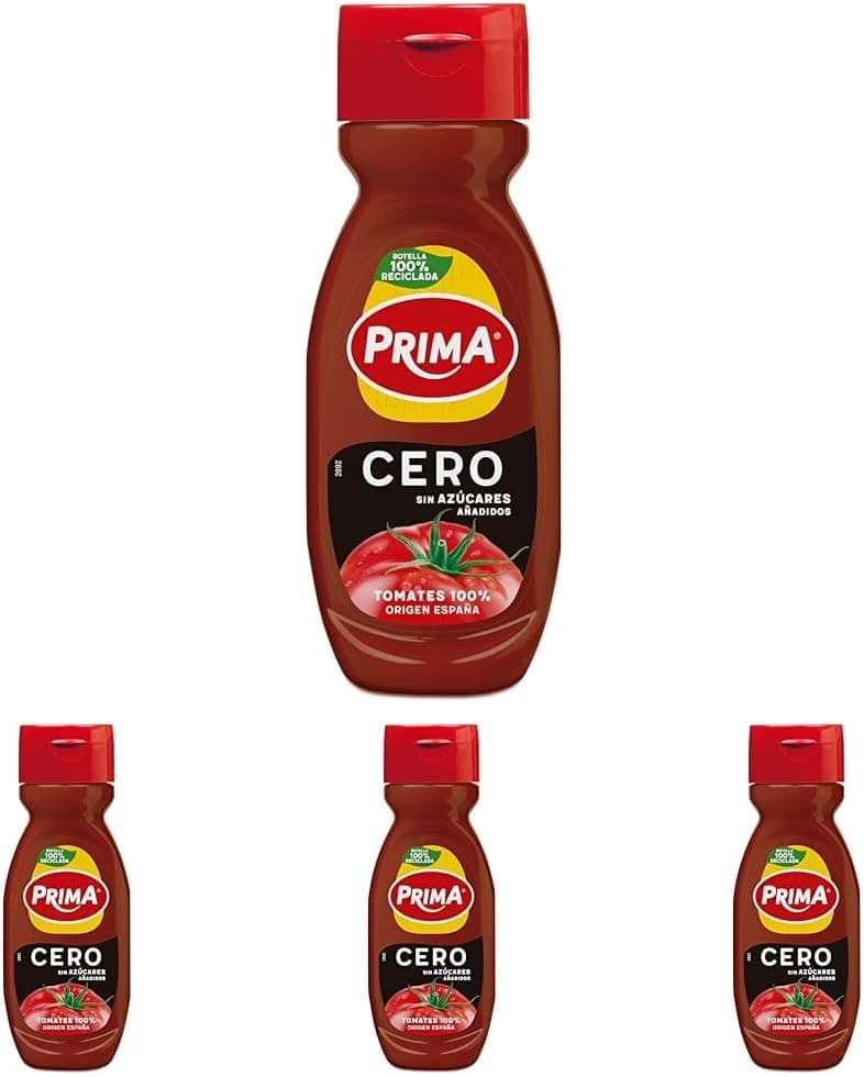 Prima Zero sem adição de açúcares. 265 g x 4