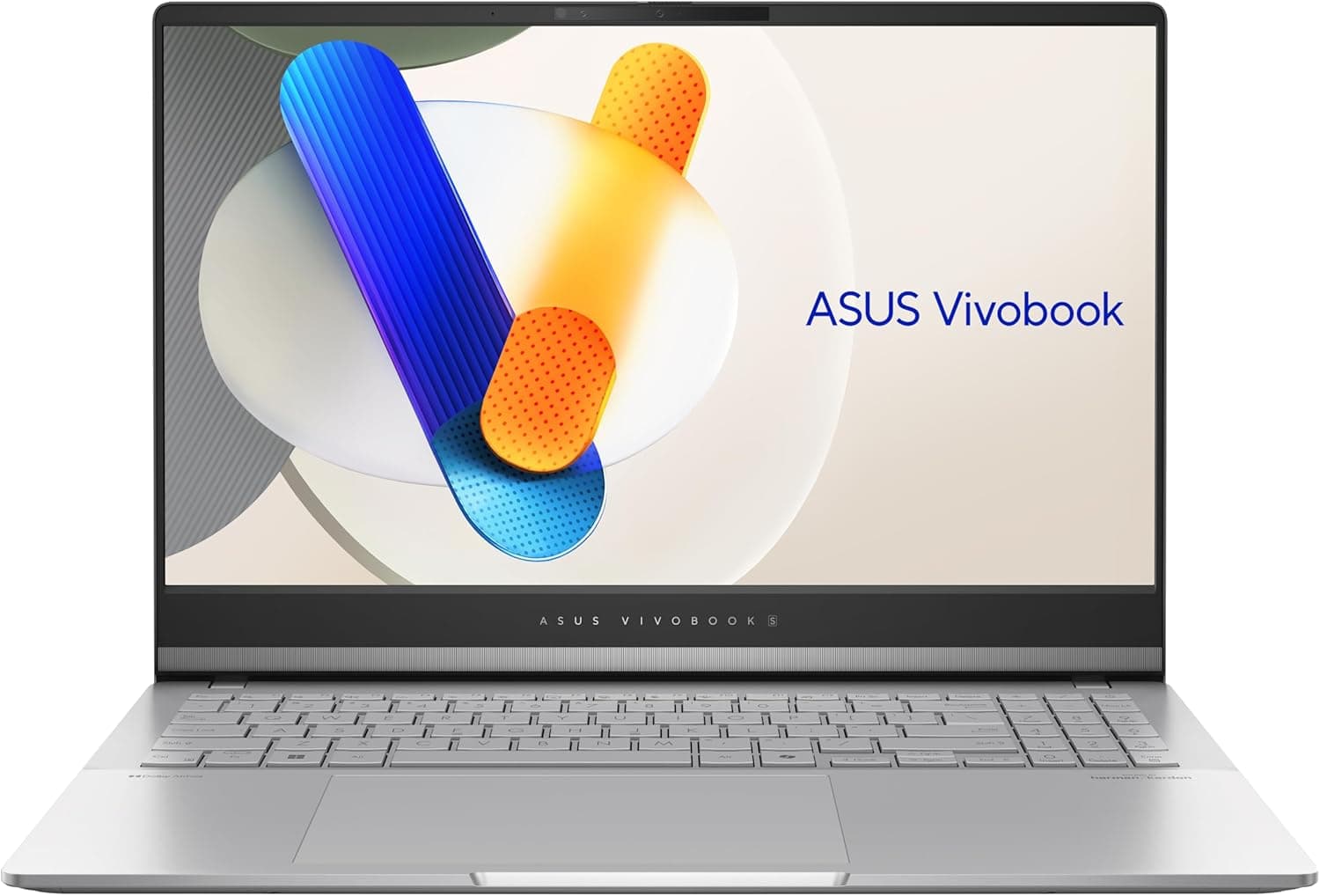 ASUS Vivobook S 15 OLED OLED M5506WA-MA042W Computador portátil de 15,6" 3K 120Hz (AMD Ryzen AI 9 365, 32 GB RAM, 1TB SSD, Radeon 880M, Windows 11 Home) prata fria - Teclado QWERTY espanhol