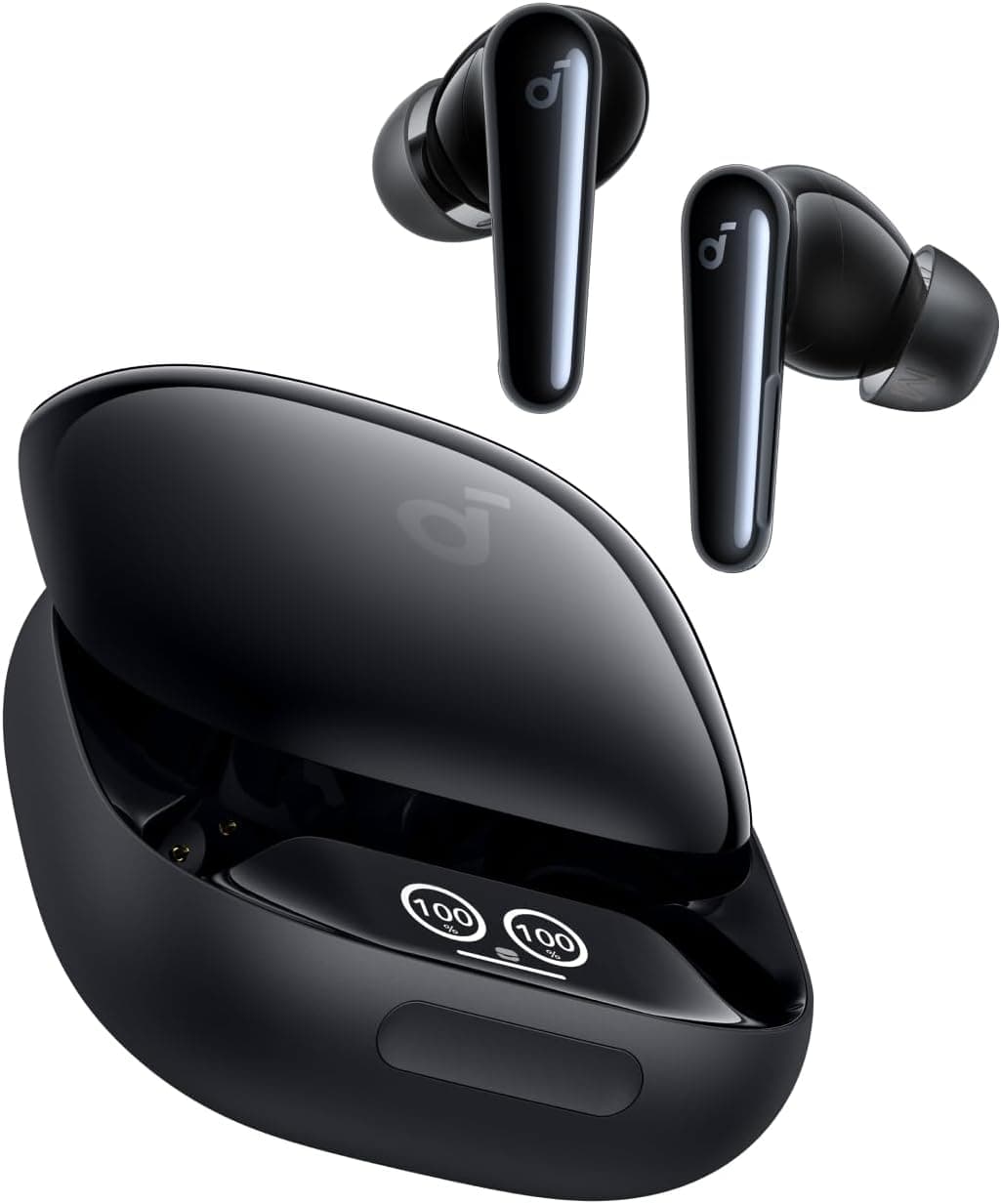 Soundcore Anker Liberty 4 Pro, auriculares sem fios com cancelamento de ruído adaptativo em tempo real, 7 sensores, música Hi-Fi estúdio, chamadas com 8 microfones e IA