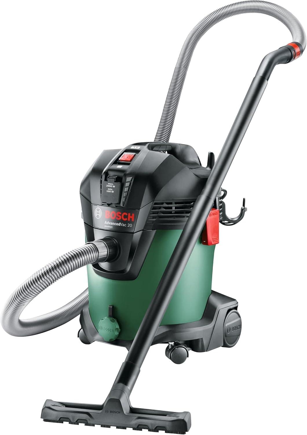 Bosch 06033D1200 Aspiradora, verde, 1200 W