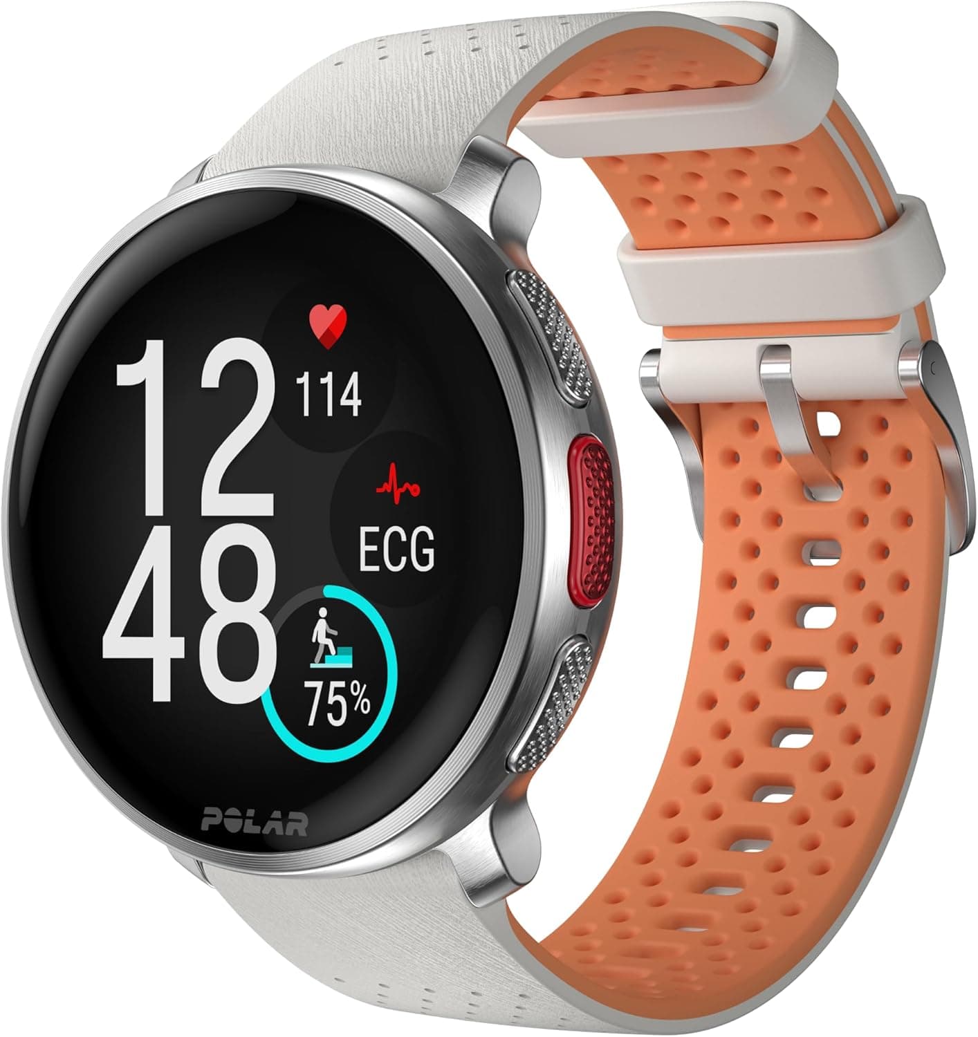 Relógio desportivo Polar Vantage V3 com GPS, monitor de frequência cardíaca avançada, duração da bateria ampliada, smartwatch para homem e mulher, mapas offline