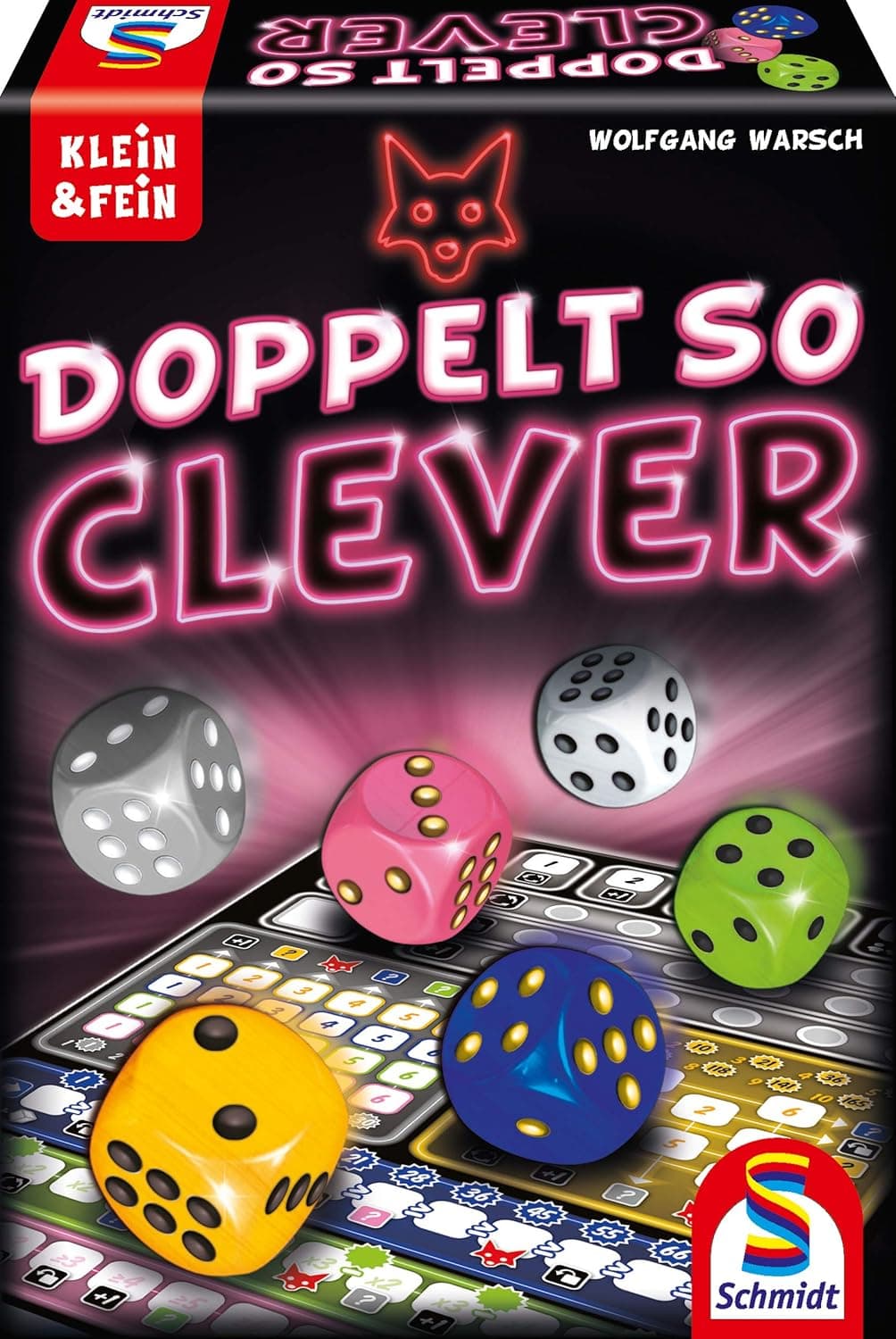 Schmidt DOPPELT SO CLEVER Jogo de dados, O dobro da inteligência