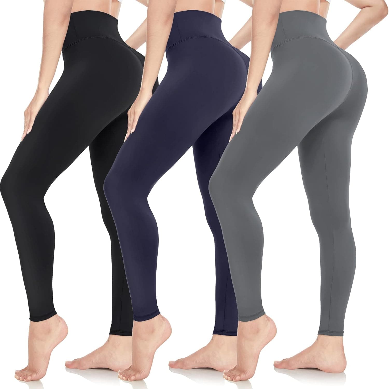 ACTINPUT Leggings para mulher, pack de 3