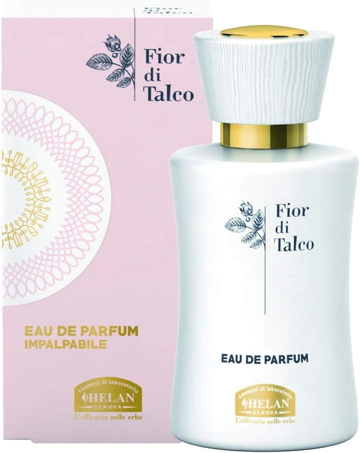 Helan, Fior di Talco, Perfume mulher, Eau de Parfum longa duração - 50 ml - Made in Italy - Duração de 4 - 5 horas