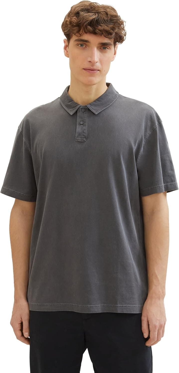 TOM TAILOR Denim polo para homem