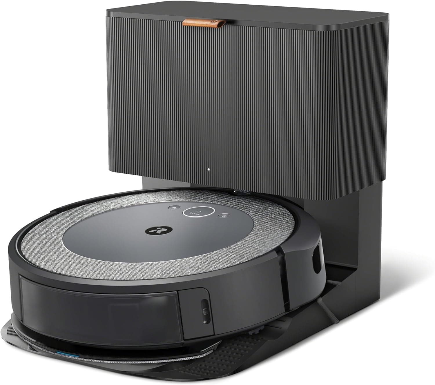 iRobot Roomba Combo i5+ Robot aspirador e esfrega-chão 2em 1 com depósito misto - escovas de borracha e sensores para auto-esvaziamento de sujidade - limpa por quarto-recarga e retoma