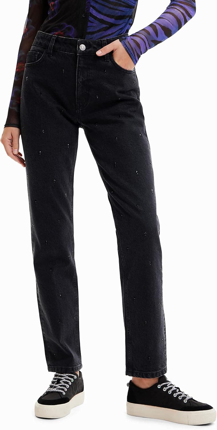 Desigual Denim_ Calças para mulher