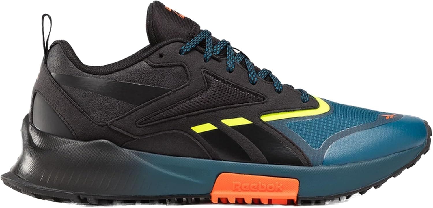 Reebok Sendero Lavante 2, Zapatos para Correr Hombre 42 EU Negro Escapeblue Digital Lime