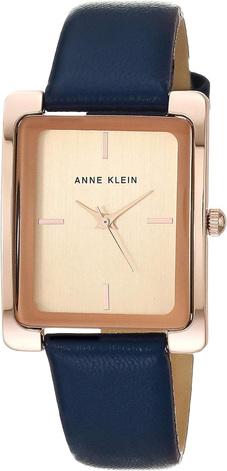 Anne Klein cwatch | Relógio de pulso feminino com mostrador azul