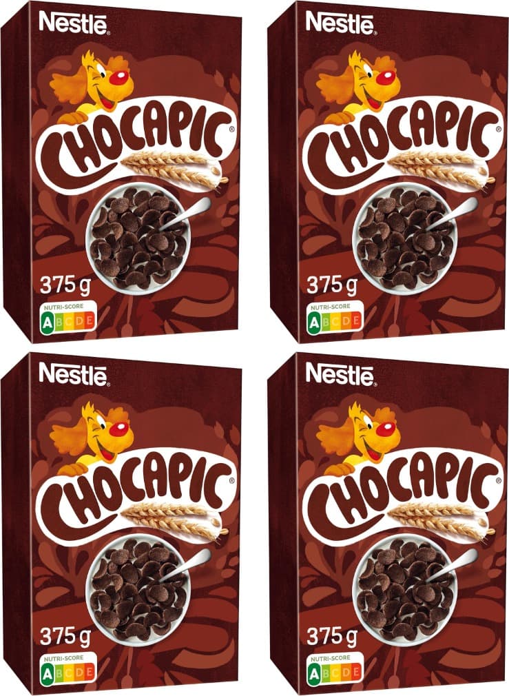 Chocapic Nestlé Cereais Chocapic, 375 g x 4