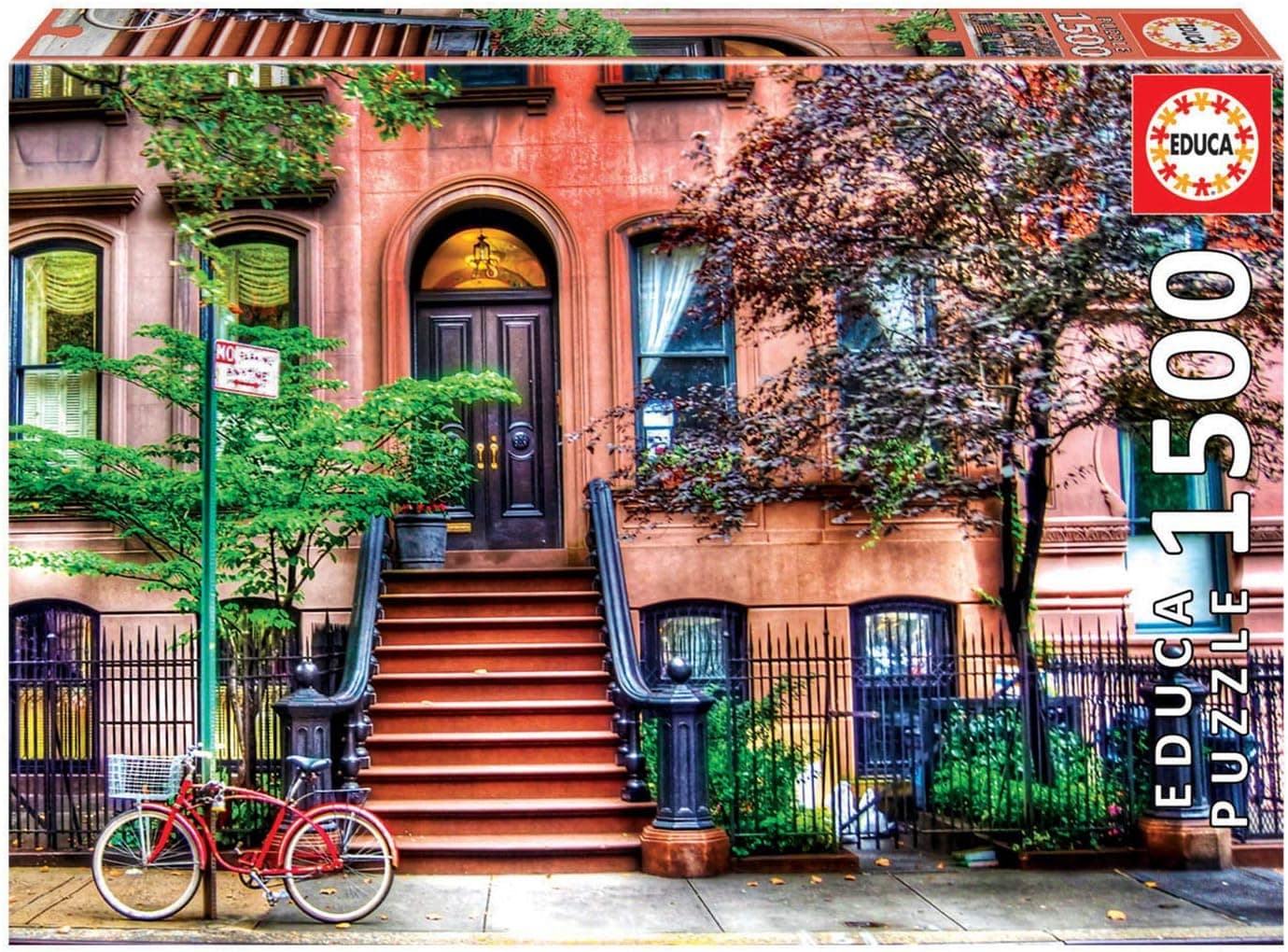 Educa 18502 | Puzzle de 1500 peças Greenwich Village Nova Iorque com cola incluída