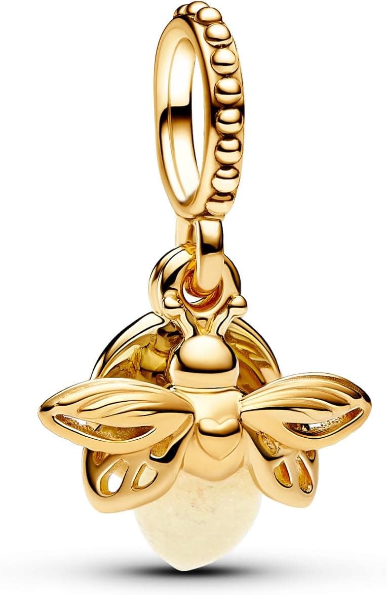 Pandora Moments Charm banhado a ouro 14k