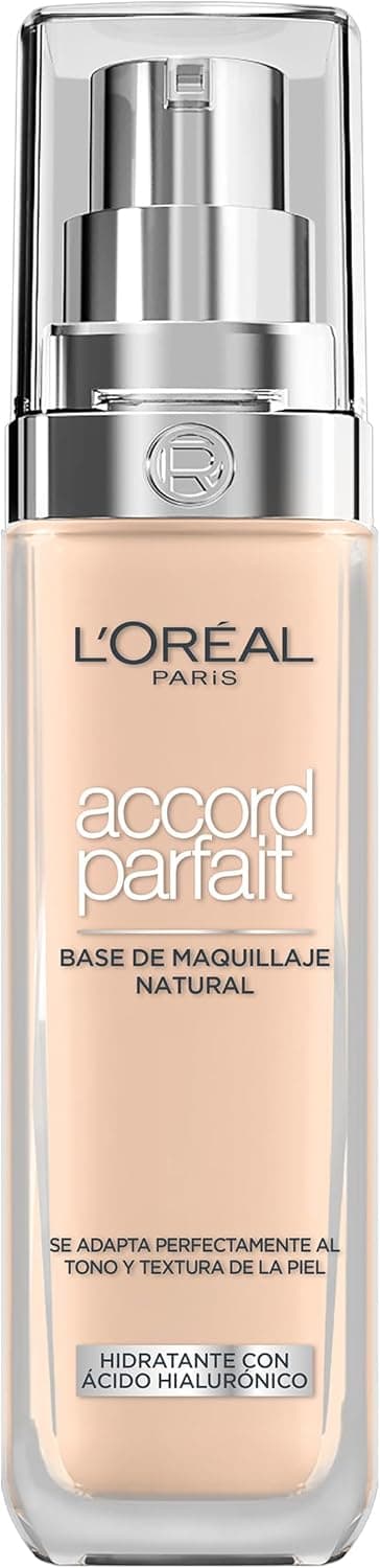 L'Oréal Paris Accord Parfait Base de maquilhagem com ácido hial2R Vanille Rosé, 30 ml