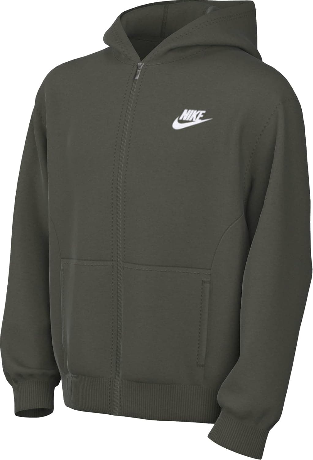 Nike NSW Club FLC HD FZ | Sweatshirt unissexo com fecho integral
