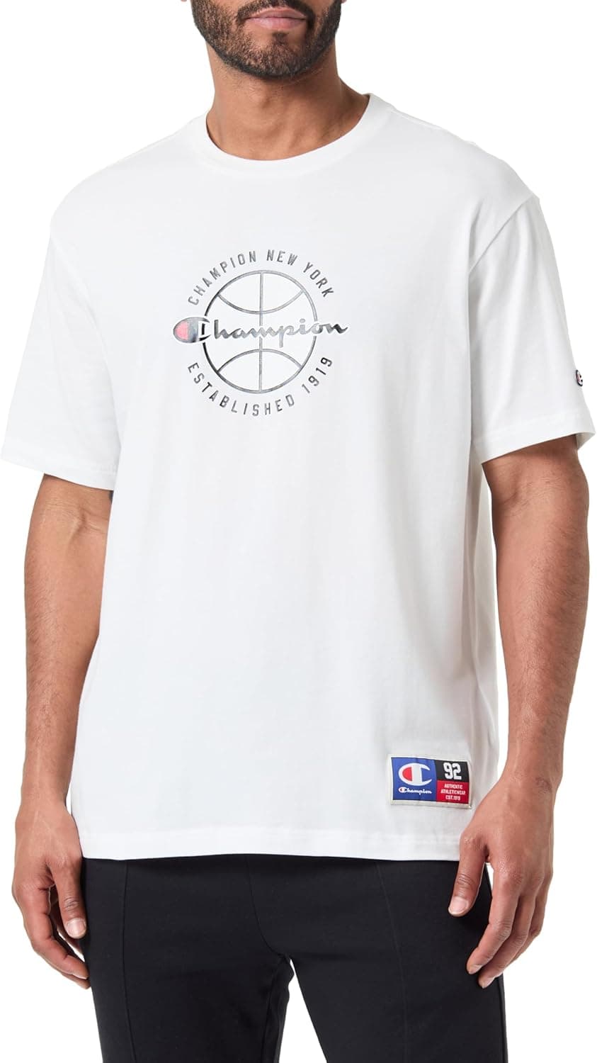 Champion Legacy Modern Basket-S/S Crewneck t-shirt para homem