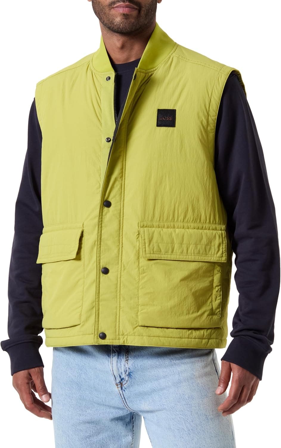 BOSS Colete_exterior para homem