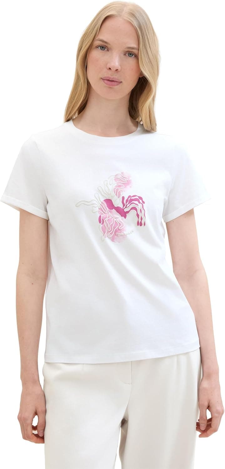 TOM TAILOR T-shirt para mulher