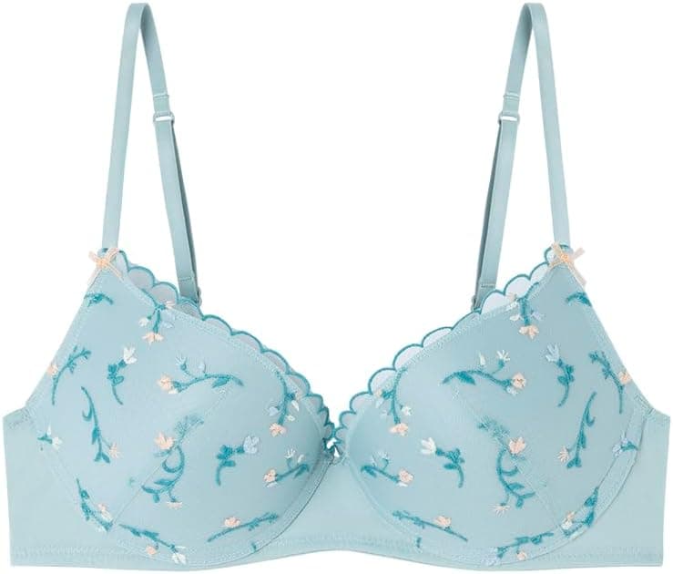 Women'secret Push Up Spring Broderie sutiã para mulher