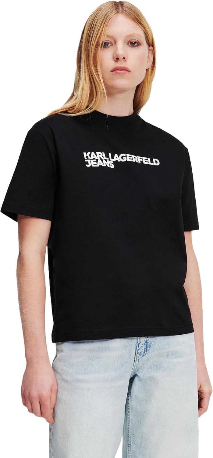 KARL LAGERFELD JEANS | T-shirt de manga curta regular