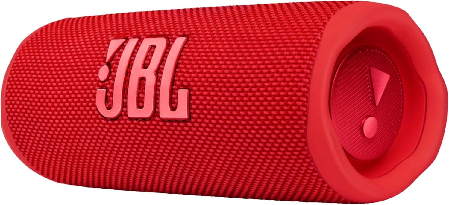 JBL Altifalante Bluetooth portátil Flip 6 altifalante resistente à água e ao pó IPX67, compatível com JBL PartyBoost, até 12 h de bateria, vermelho