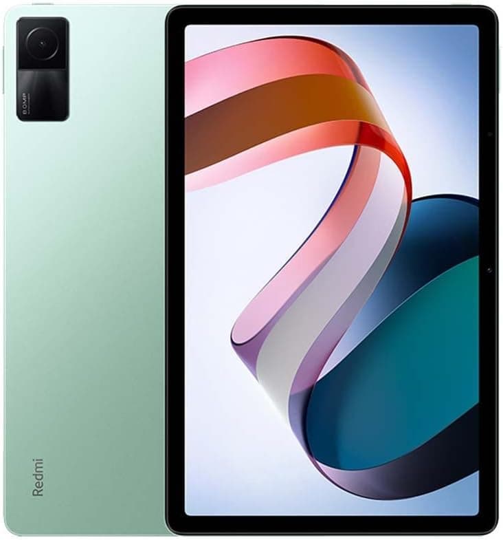 Redmi Pad Tablet com ecrã 2K de 10,61", 128 GB, 4 GB RAM, hélio G99, 8000 mAh, verde