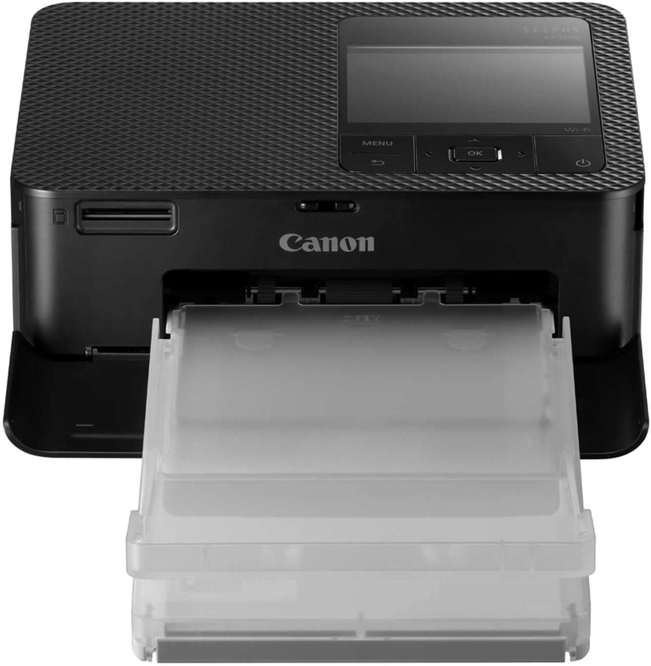 Canon SELPHY CP1500 Impressora fotográfica compacta, impressão sem fios, USB C e cartão SD, ideal para scrapbooking e álbuns de fotos (preto)