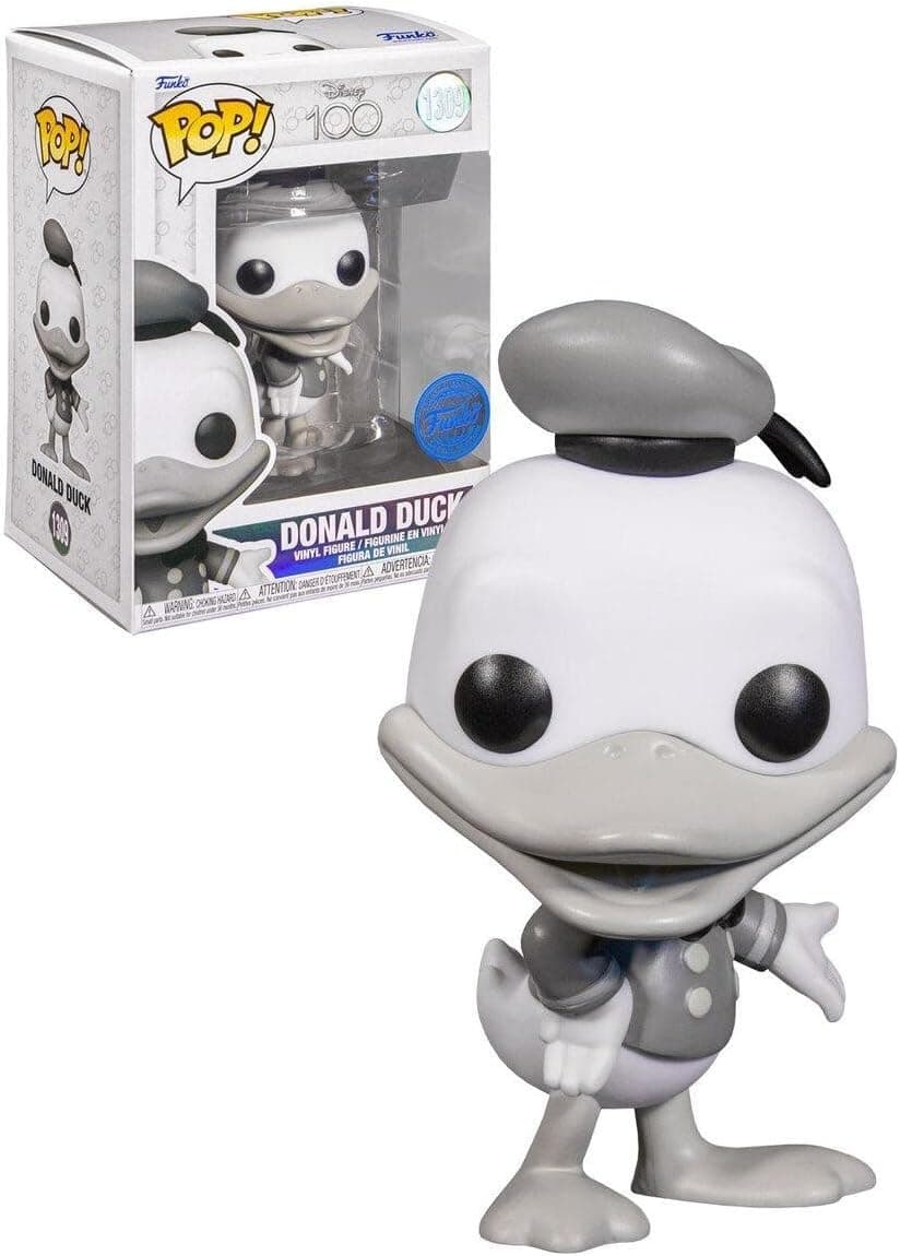 Funko Disney 100 - Figura colecionável de vinil Donald Duck Pop, edição limitada exclusiva
