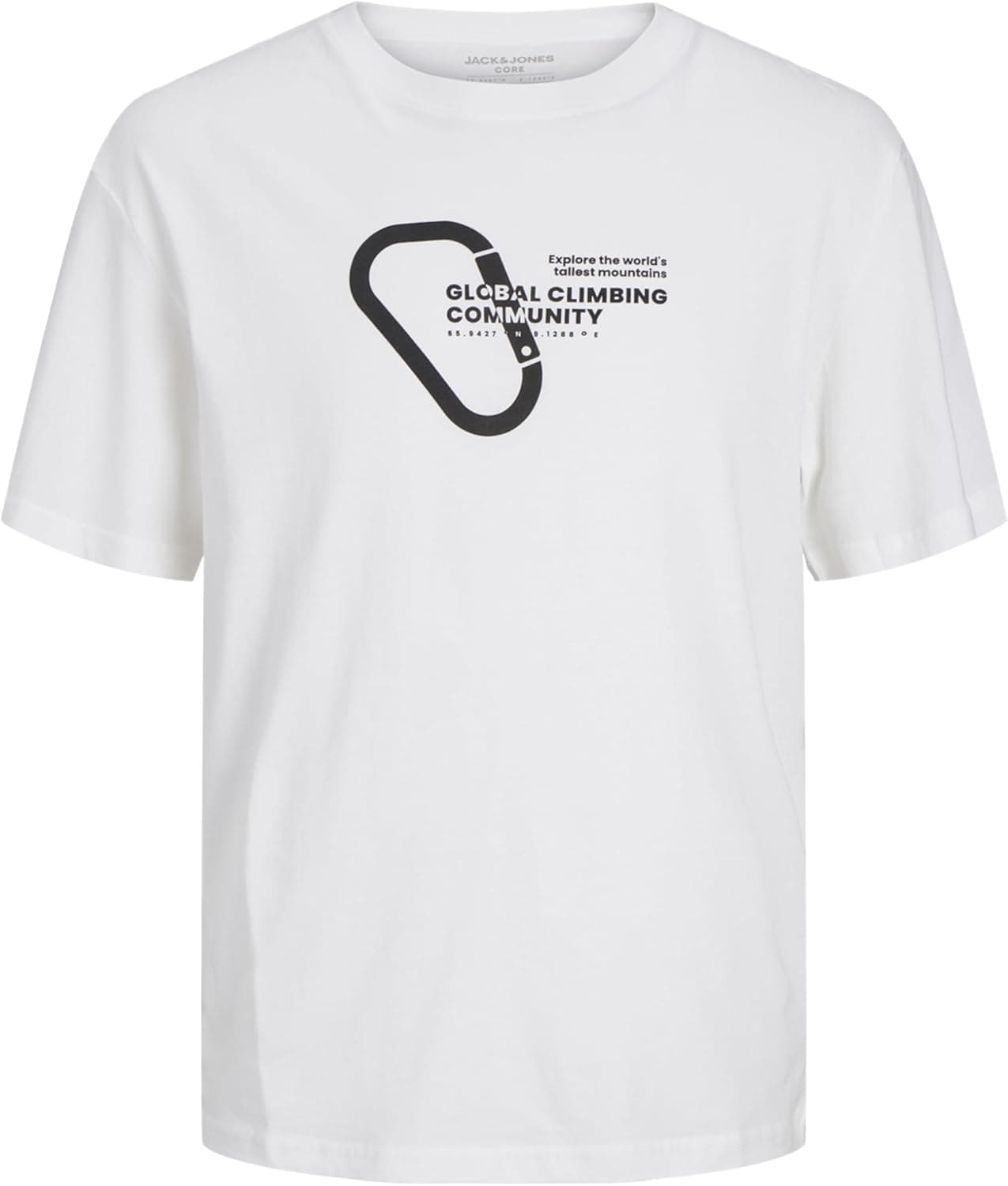 Jack & Jones Jcoone Color tee SS Crew Neck Gc T-shirt para homem