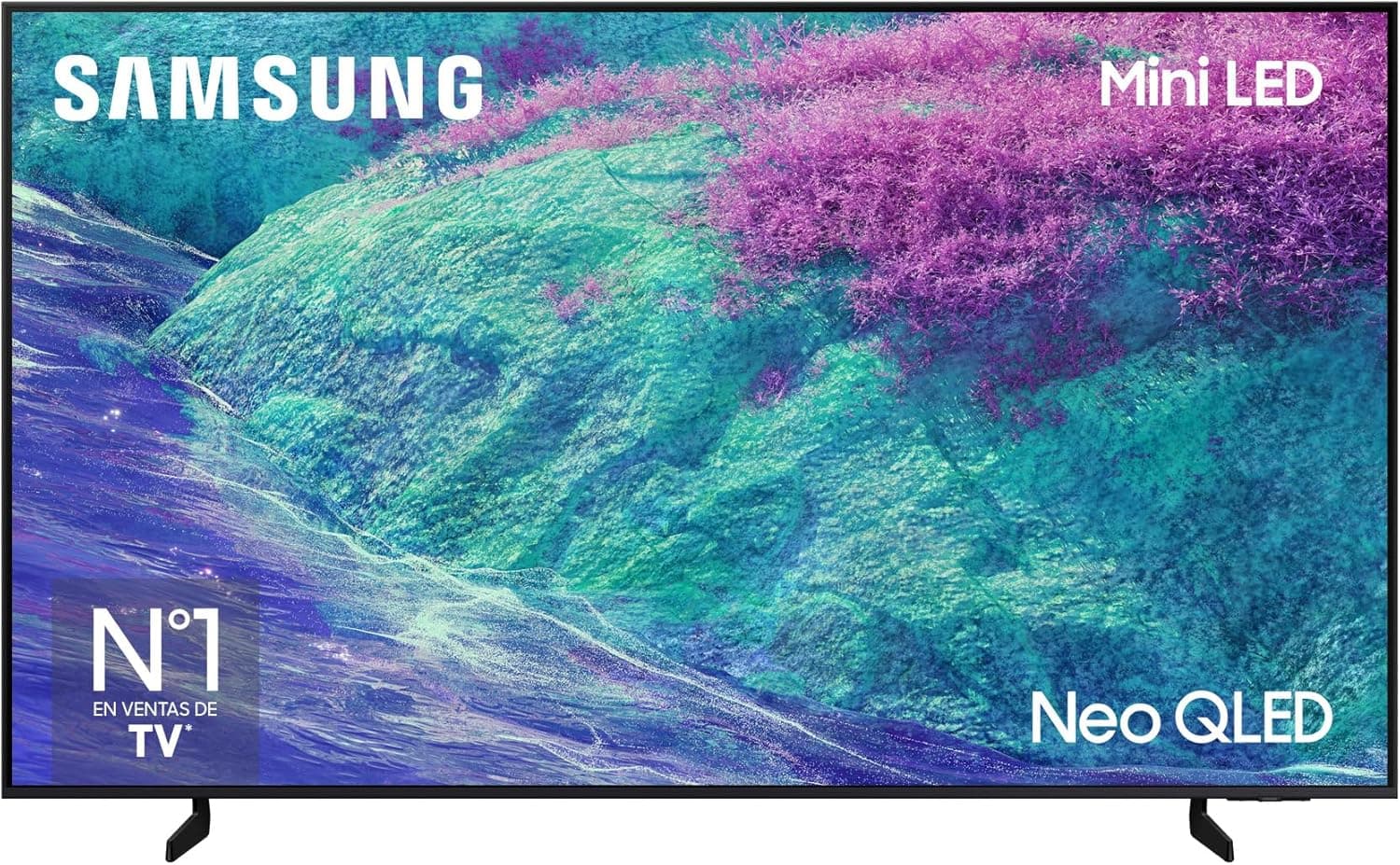 Samsung TV de 65 polegadas Neo QLED QN1EF 4K mini LED Smart TV com visão AI, ecrã sem reflexos com Glare Free e Motion Xcelerator 144Hz