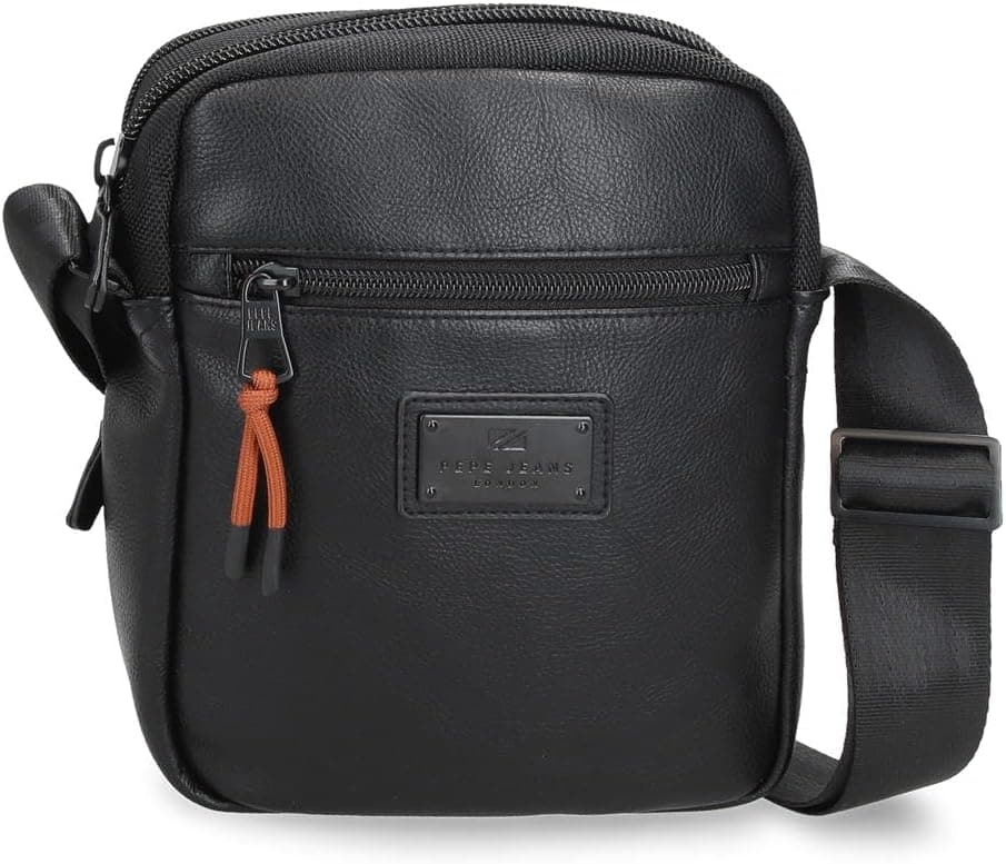 Pepe Jeans Egham Bolsa tiracolo para homem, 17 cm x 22 cm x 7,5 cm