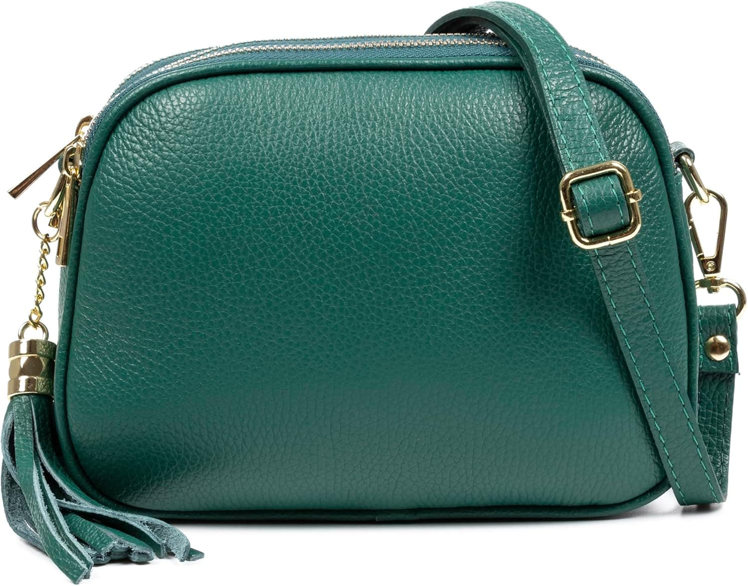 Firenze Artegiani. Aliminusa bolsa de ombro para mulher. Pele verdadeira Dollaro. 22 x 9 x 16 cm