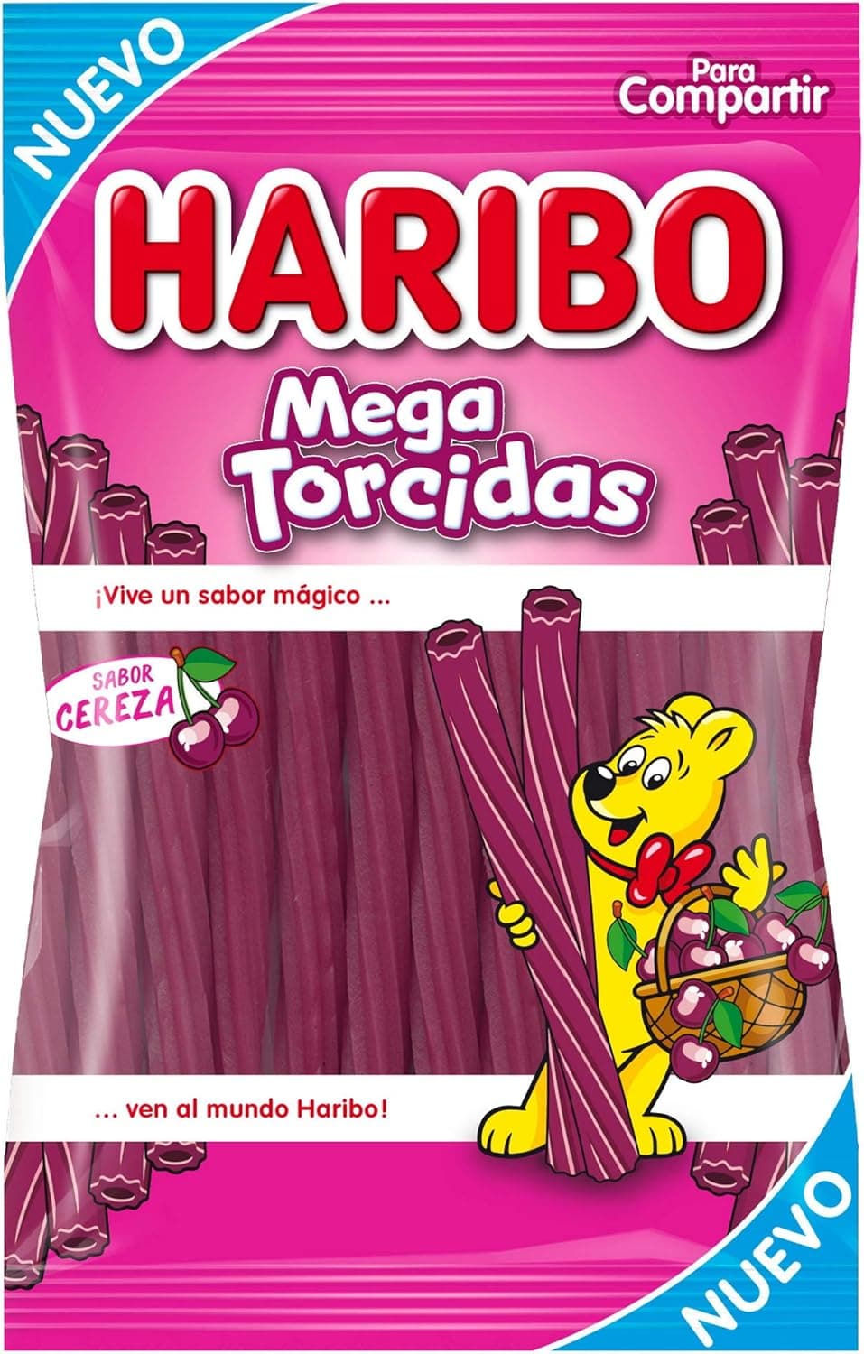 HARIBO Mega torcida cereja, 160g