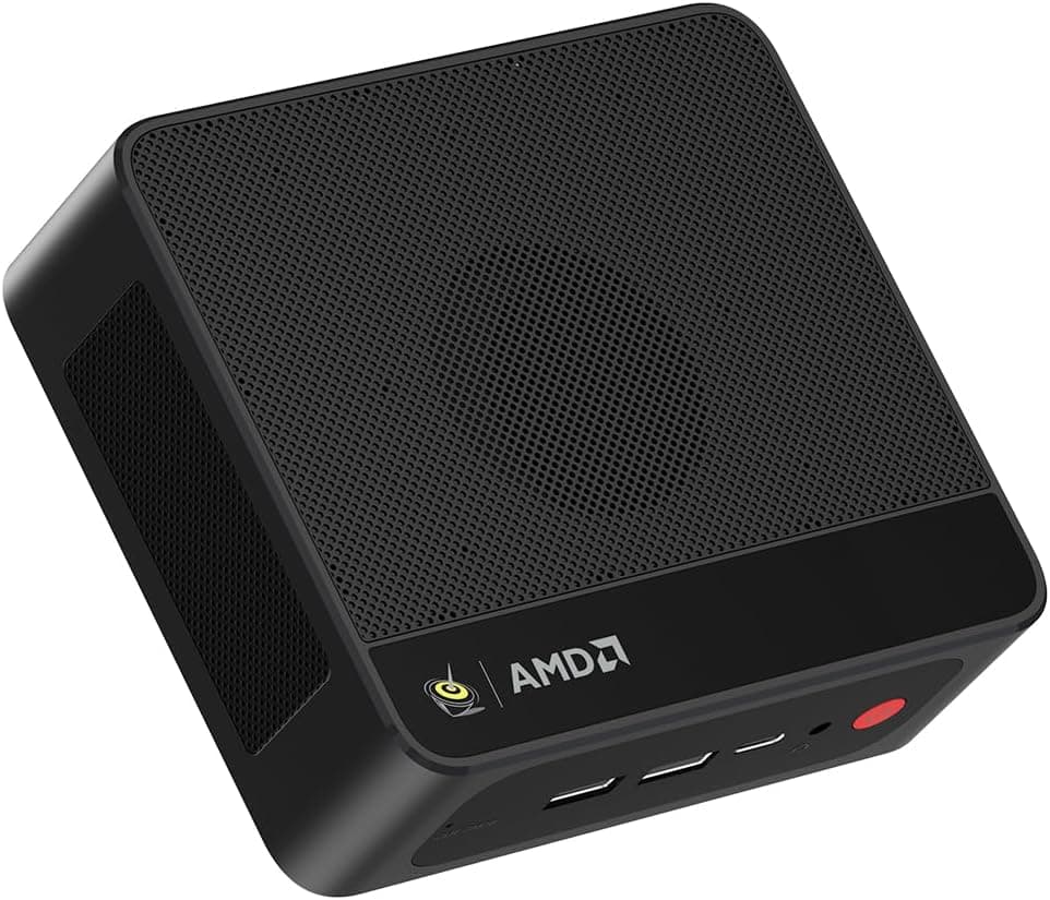 Beelink SER5 MAX | Mini PC desktop com AMD Ryzen 7 6800H 32 GB RAM 500 GB SSD Wi-Fi 6
