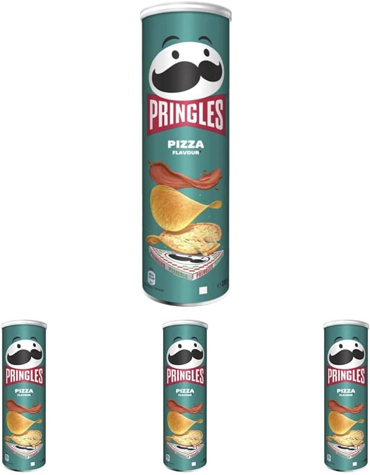 Pringles Pizza 185 g (embalagem de 4)