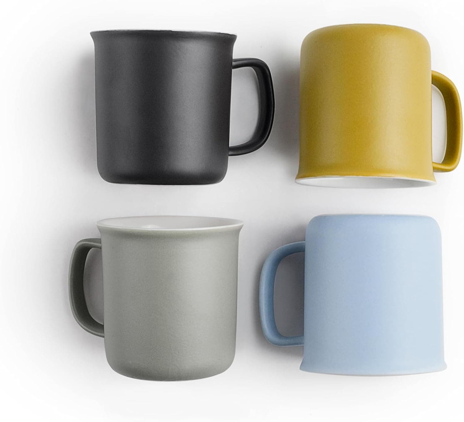 IBILI - Conjunto de 4 chávenas de café, 110 ml, expresso Colorfull