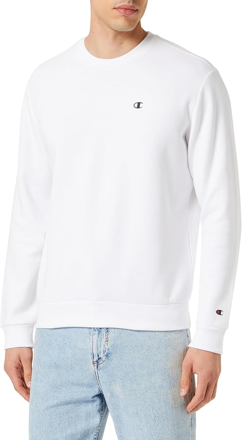 Champion Legacy Basics-Powerblend Fleece Crewneck camisola para homem