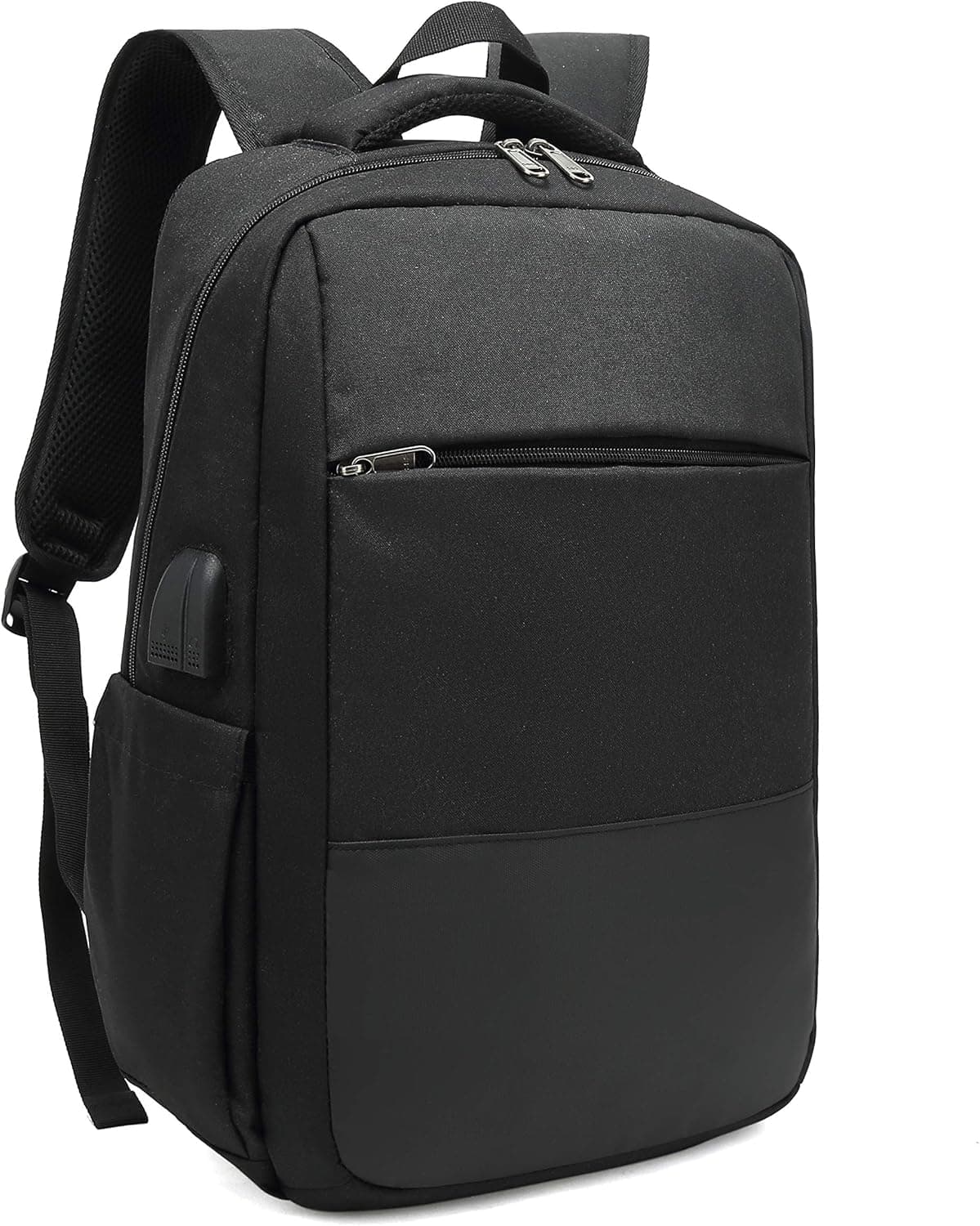 Besttravel Mochila unissexo impermeável para computador portátil de até 15,6 polegadas, conector para auriculares e bolso anti-roubo, para estúdios, viagens ou trabalho