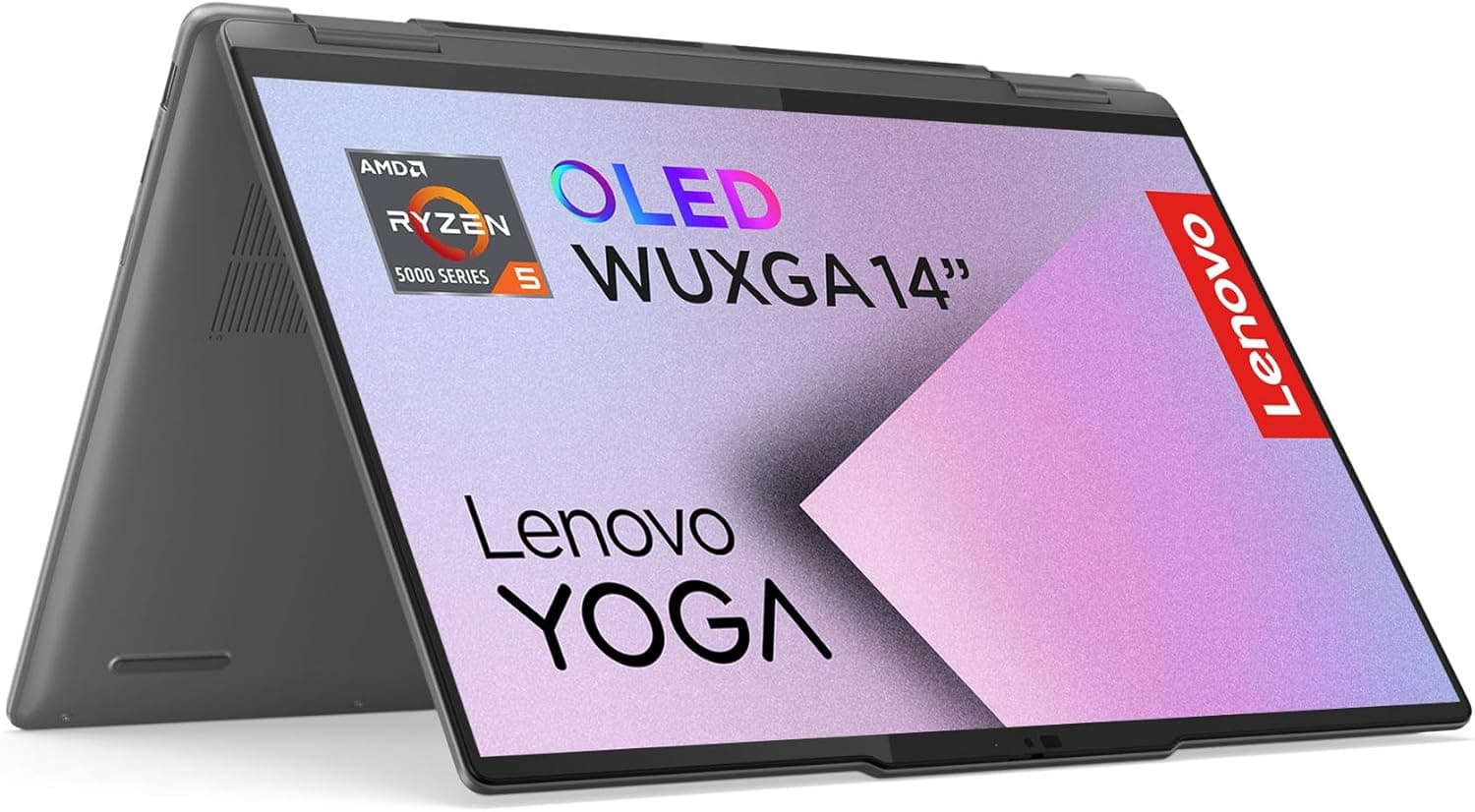 Lenovo Yoga 7 14AHP9 | Portátil 2‑em‑1 com ecrã touch 14″ WUXGA, AMD Ryzen 5 8640HS, 16 GB RAM soldada, 512 GB SSD, Windows 11 Home