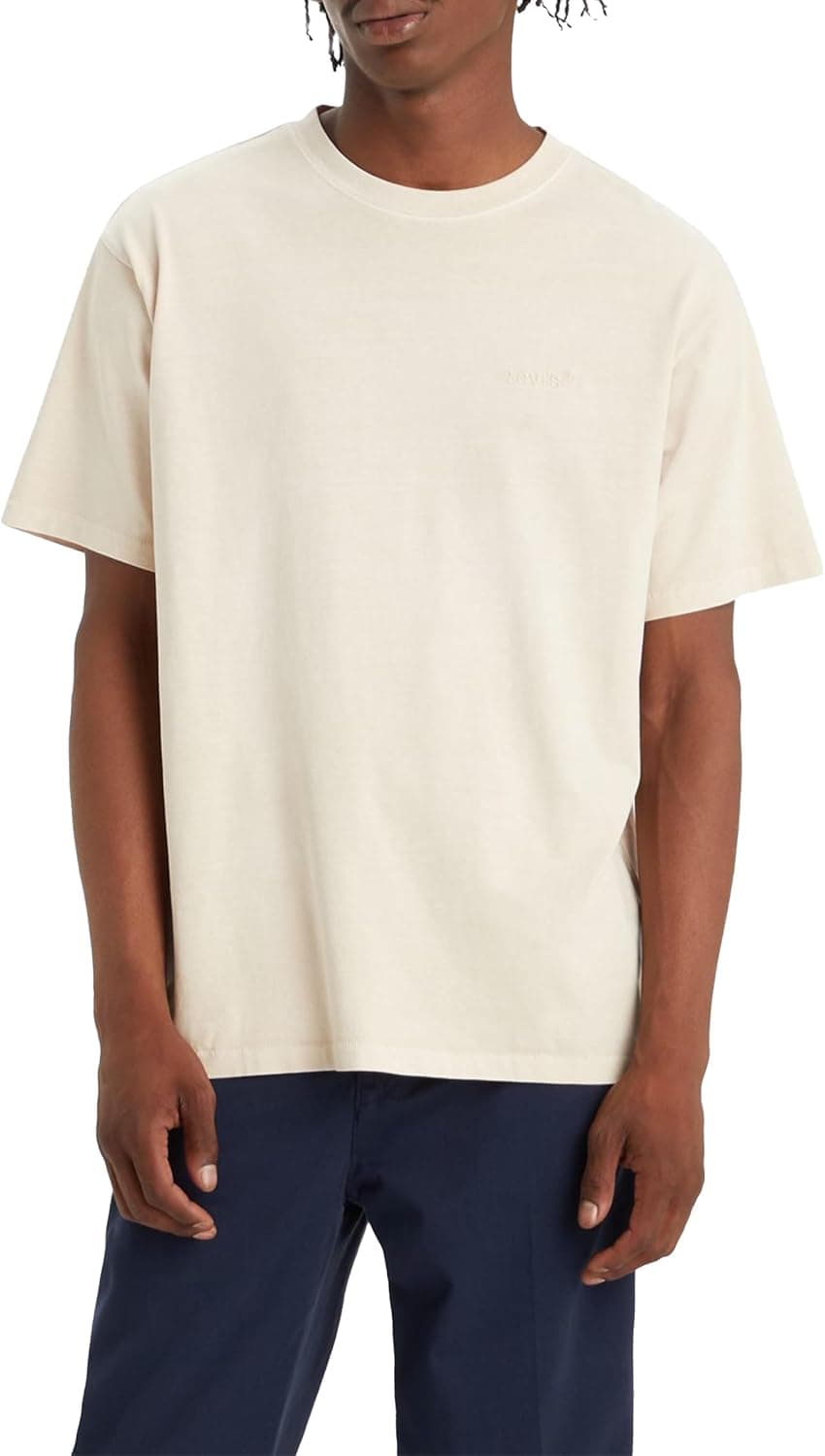 Levi's T-shirt vermelha Tab vintage para homem