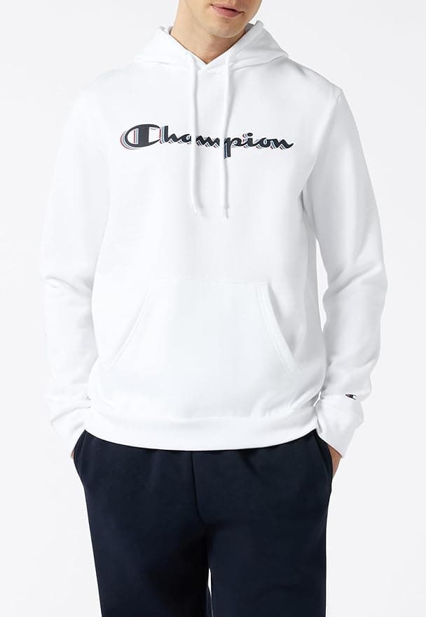 Champion Legacy Man-Big Logo Hoodie camisola com capuz para homem